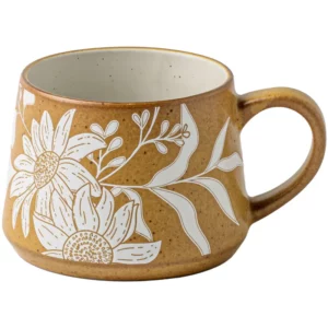 350ML ceramic mug gift for girls, practical high-end coffee cup - Image 5