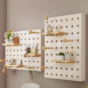Distribution Box Cover Hole Board Meter Box Decoration Board Storage Shelves Cover Wooden Distribution Box Storage Rack New - Image 6