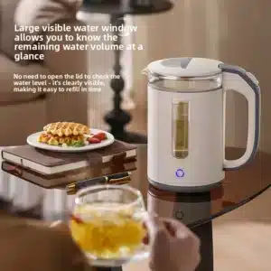 1000W 1.2L Glass Electric Kettle Stainless Steel Heating Base 220V/110V Home Use - Image 2