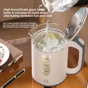 1000W 1.2L Glass Electric Kettle Stainless Steel Heating Base 220V/110V Home Use - Image 3