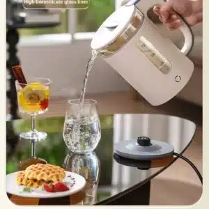 1000W 1.2L Glass Electric Kettle Stainless Steel Heating Base 220V/110V Home Use - Image 4