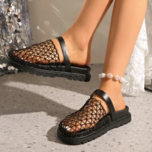 Platform Women Hollow Slippers Sexy Casual Women Sandals Summer 2025 New Trend Shoes Anti-slip Slingback Slippers Slides Women - Image 6