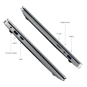 14 Inch Business Laptop Intel N4500 8GB DDR4 128GB SSD Windows 11 Slim Lightweight Durable Office Notebook - Image 4