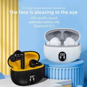 Original SONY TWS Wireless Bluetooth Earphone Transparent HIFI Headphones LED Power Digital Display Stereo Sound Earphones 895B - Image 4