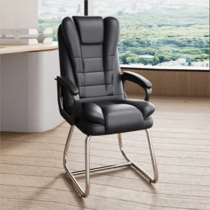 Computer Chair Home Office Chair Comfortable Sitting Staff Conference Training Backrest Chair Bow Shaped Simple Mahjong Chair - Image 4