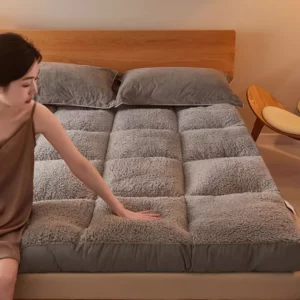 Winter thicken warm lamb cashmere mattress high quality household soft pad tatami floor mat student dormitory single mattresses - Image 5