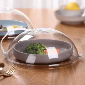 NEW Microwave Oil-proof Cover High Temperature Resistant Heating Cover Food Warming Cover with Steam Vent Fresh-keeping Cover - Image 3
