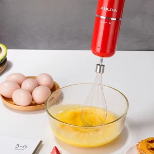 Hand Blender with Anti-Splash Blade, Baby Food Processor Meat Grinder, Variable Speed Immersion Mixer for Juice/Whipping Egg - Image 4