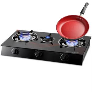 Air Force Hot Sale Home Cooking Gas Stove with Electronic Ignition and Flame Fault Protection 3 Burners - Image 7