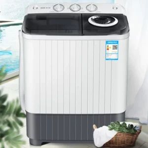 4.5 Kg Semi-automatic Double Bucket Small Large-capacity Dormitory Bedroom Household Washing Machine Mini Laundry Machine 220V - Image 2