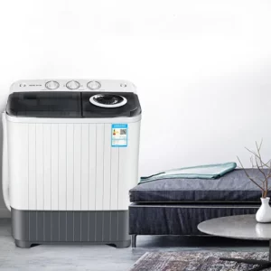 4.5 Kg Semi-automatic Double Bucket Small Large-capacity Dormitory Bedroom Household Washing Machine Mini Laundry Machine 220V - Image 3
