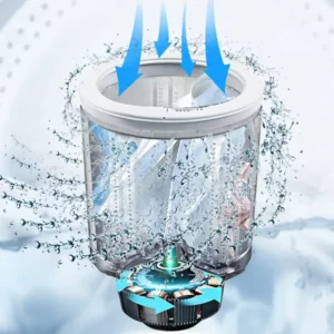 4.5 Kg Semi-automatic Double Bucket Small Large-capacity Dormitory Bedroom Household Washing Machine Mini Laundry Machine 220V - Image 6