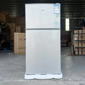 Mini bar Fridge 98L Double Door Refrigerator Household and Hotel Use Cooling and Freezing Refrigeration Fridges for Home - Image 2