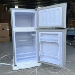 Mini bar Fridge 98L Double Door Refrigerator Household and Hotel Use Cooling and Freezing Refrigeration Fridges for Home - Image 4