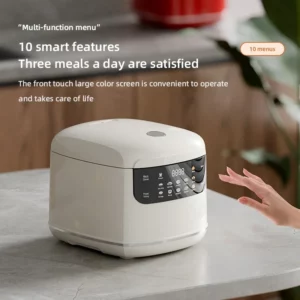 2L MultiCooker Electric Rice Cooker Non-Stick Pot 1-3 People Cooking Machine Steamed Smart Rice Congee Cooker Kitchen Appliance - Image 5