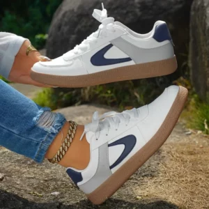 2025 New Leisure Sports Shoes For Women Comfortable Soft Bottom Outdoor Walking Lady Fashion Flats Shoes New Low-top - Image 5