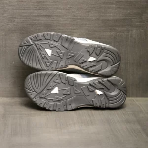 Fashion Gray Yellow Mix Color Non Slip Hiking Shoes Women 2025 Autumn Breathable Lace Up Sneakers Comfort Soft Sole Sports Shoes - Image 5