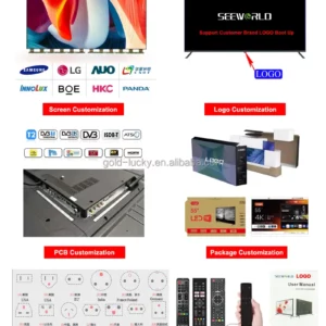 OLED TV 43 50 55 65 75 85 Inch 4K UHD WebOS Google Android Smart TV No Frame Ultra Thin LED Television OEM Manufacturer - Image 5