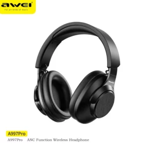 Awei A997BL PRO Wireless Headphones Bluetooth Earphones Foldable Gaming Headset Sport Headphone with Mic Music Earbuds 300mAh - Image 5