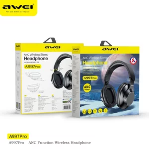 Awei A997BL PRO Wireless Headphones Bluetooth Earphones Foldable Gaming Headset Sport Headphone with Mic Music Earbuds 300mAh - Image 6