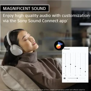 Sony WH-1000XM5 Advanced noise-cancelling headphones, automatic NC optimizer, 30-hour battery life,Alexa voice control, black - Image 4