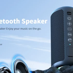 Portable Bluetooth Speaker Wireless with Lights, HD Stereo Sound, IPX7 Waterproof, TWS Pairing, AUX/TF Input, Camping Speaker - Image 7