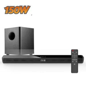 150W Soundbar for TV 2.1 Wireless BT V5.0 Sound bar Speakers Home Theater System with Subwoofer 3D Stereo Boombox Remote Control - Image 2