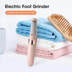 NEW USB Electric Dead Skin Pedicure Automatic Foot Grinder Rechargeable Roller Feet Pedicure Tool with 2 Removable Roller Heads - Image 2