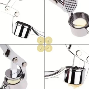 1pc, Garlic Press Washable Garlic Crusher Ginger Juicer Garlic Masher, Garlic Minver, Kitchen Supplies, Kitchen Gadgets - Image 5