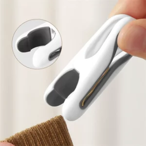 24/36pcs Clothes Pins With Storage Basket Plastic Laundry Hanging Pegs Clips Household Food Clip Socks Underwear Rack Holder - Image 4
