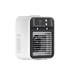 Mini Air Conditioning Fan with Spray Humidification and Rechargeable Battery Portable Desktop Water Cooling Fan for Dormitory - Image 5