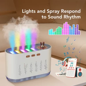 700ml Air Humidifier USB Essential Oil Diffuser 7 LED Lights Aromatherapy Mist Maker Humidifier for Car Home Bedroom with Timer - Image 6
