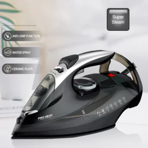 Professional Steam iron For Household Appliance 2200W Cloth Iron With Strong Steam Ceramic Soleplate With Fast Heating - Image 1