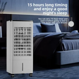 Air Conditioner Fan Refrigeration Super Strong Wind Electric Fan Mobile Small Household Air Cooler Plus Water Ice Circulation - Image 4