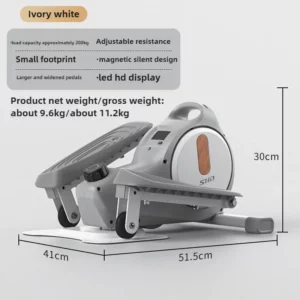 Mini Elliptical Traine Home Fitness Small Multi-Function Mute Leg Beauty Space Walk Instrument Pedal Steppers - Image 6