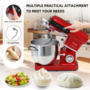 Cheftronic High Power 2200W 10L Food Mixers For Bakery Dough Mixer Mixing Stand Mixer Kitchen Robot - Image 2