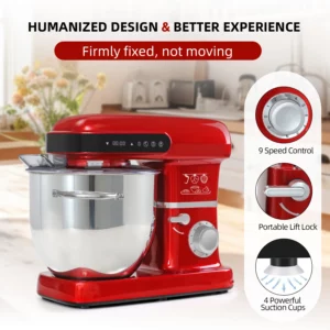 Cheftronic High Power 2200W 10L Food Mixers For Bakery Dough Mixer Mixing Stand Mixer Kitchen Robot - Image 4