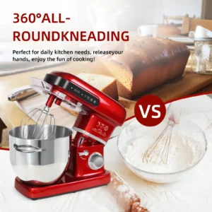 Cheftronic High Power 2200W 10L Food Mixers For Bakery Dough Mixer Mixing Stand Mixer Kitchen Robot - Image 5