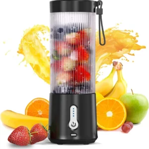 450ML Portable Electric Blender USB Rechargeable Cordless Juicer High Powerful Juicer Cup For Smoothie Milkshake Juice Food - Image 1