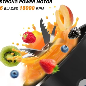 450ML Portable Electric Blender USB Rechargeable Cordless Juicer High Powerful Juicer Cup For Smoothie Milkshake Juice Food - Image 2