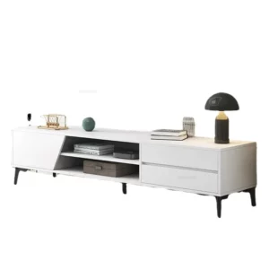 Modern Minimalist TV Stands Light Luxury High-end TV Table Small Apartment Living Room Home TV Cabinet Nordic Home Furniture - Image 2