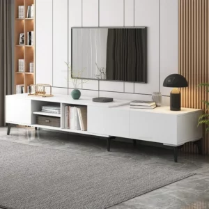 Modern Minimalist TV Stands Light Luxury High-end TV Table Small Apartment Living Room Home TV Cabinet Nordic Home Furniture - Image 4