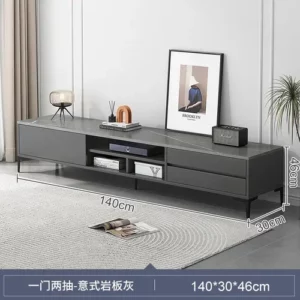 Modern Minimalist TV Stands Light Luxury High-end TV Table Small Apartment Living Room Home TV Cabinet Nordic Home Furniture - Image 7