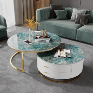 Minimalist Home Coffee Tables Compact Design Small Spaces Table Basse Living Room Accent Table Mesa De Centro Sala Furniture - Image 3
