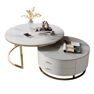 Minimalist Home Coffee Tables Compact Design Small Spaces Table Basse Living Room Accent Table Mesa De Centro Sala Furniture - Image 6