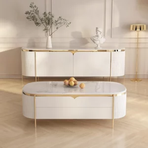 Designer Storage Coffee Table Space Saving Drawers Italian Minimalist Japanese Side Table Designer Books Meubles Home Furniture - Image 4