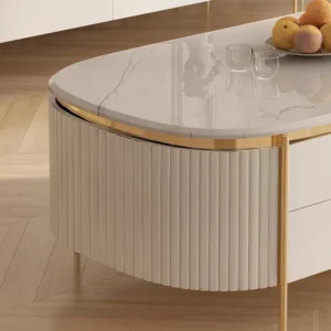 Designer Storage Coffee Table Space Saving Drawers Italian Minimalist Japanese Side Table Designer Books Meubles Home Furniture - Image 6