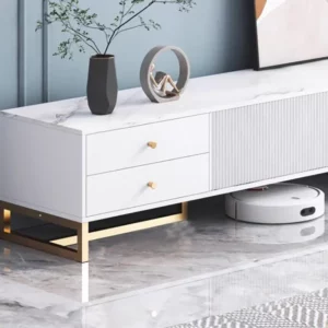 White Glamour Display Cabinet Elegan Simplet Modern Unique Display Cabinet Storage Drawer Cassettiera Camera Da Letto Furniture - Image 2