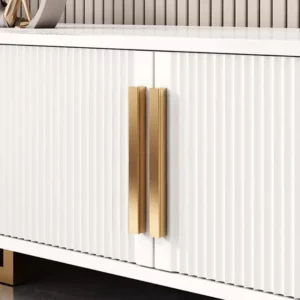 White Glamour Display Cabinet Elegan Simplet Modern Unique Display Cabinet Storage Drawer Cassettiera Camera Da Letto Furniture - Image 3