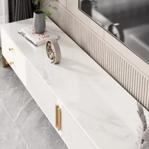 White Glamour Display Cabinet Elegan Simplet Modern Unique Display Cabinet Storage Drawer Cassettiera Camera Da Letto Furniture - Image 4